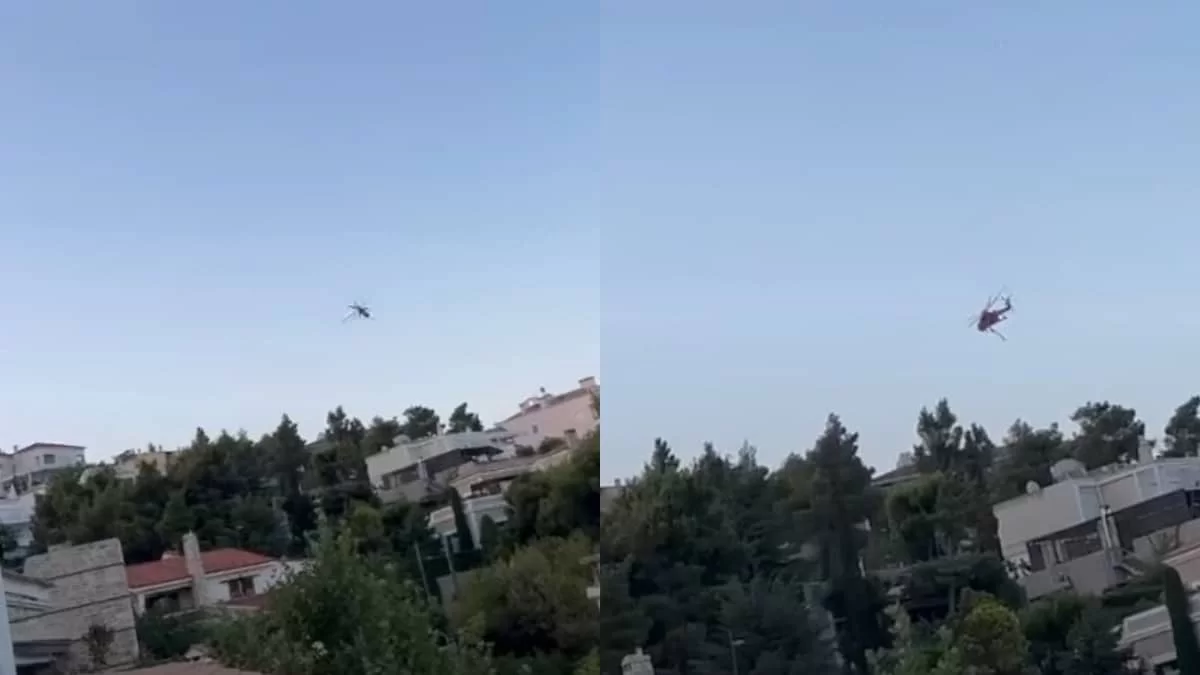 Συναγερμός στην πυροσβεστική - Φωτιά σε δασική έκταση της Κηφισιάς (Βίντεο)