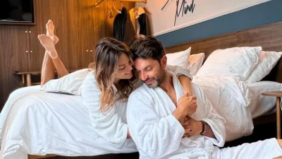 Σπύρος Μαρτίκας: Στο πατρικό της Βρισηίδας Ανδριώτου - Το τρυφερό βίντεο με την πεθερά του