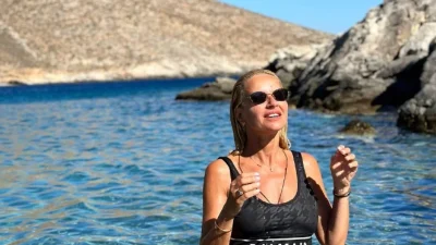 «Μεγάλη μέρα σήμερα» - Επέστρεψε στην Κεφαλονιά για την γιορτή της η Μαρία Μπεκατώρου