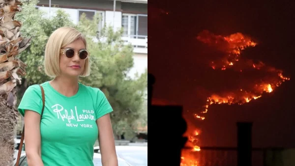 «Όσο υπάρχουν λεφτά και μέριμνα μόνο για νόμους και αστυνόμους...» - Η οργισμένη ανάρτηση της Σάσας Σταμάτη για τις φωτιές