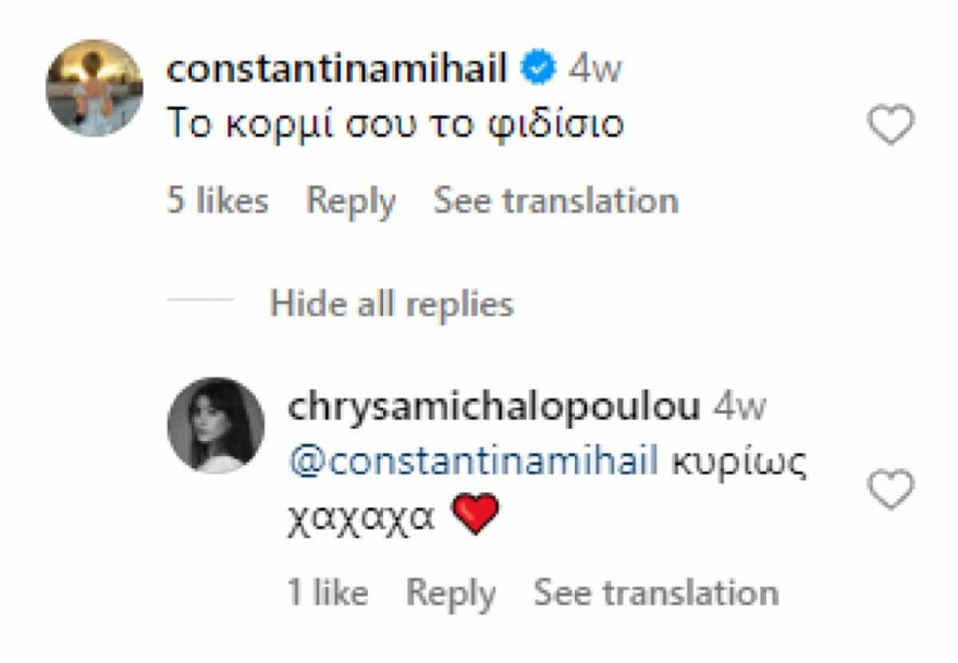 Αδερφή Χρύσας Μιχαλοπούλου