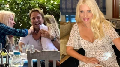 Τεράστιος πράσινος κήπος με κούνιες & πισίνα - Φωτογραφίες από το σπίτι Ελένης Μενεγάκη και Ματέο Παντζόπουλου στα Μελίσσια