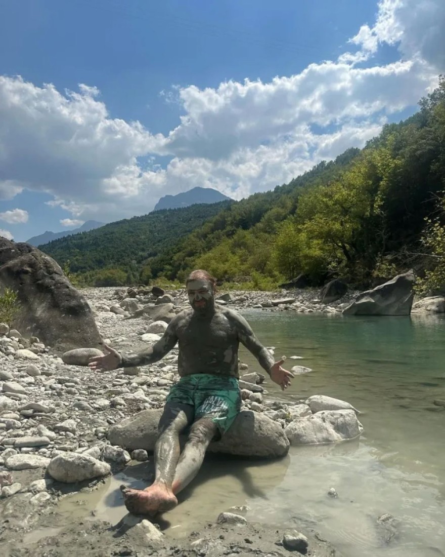 Χρήστος Φερεντίνος διακοπές