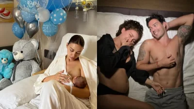 «Οι καλύτεροι έξι μήνες της ζωής μου» - Η πρώτη ολόσωμη φωτογραφία του Μποτία junior στην αγκαλιά της Ελένης Φουρέιρα