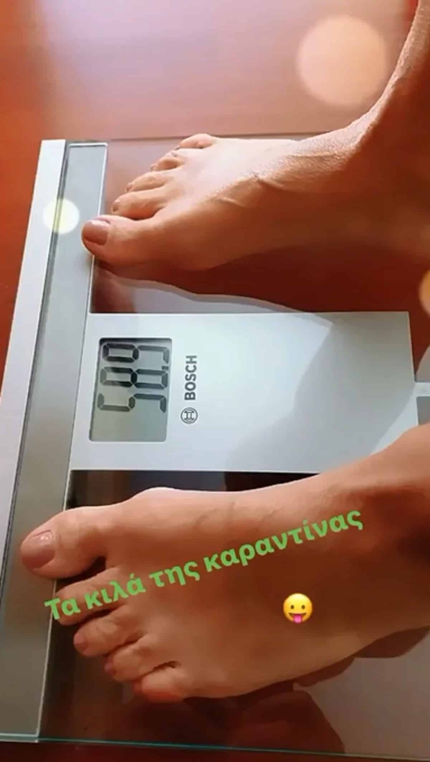 Μάρα Ζαχαρέα ζυγαριά