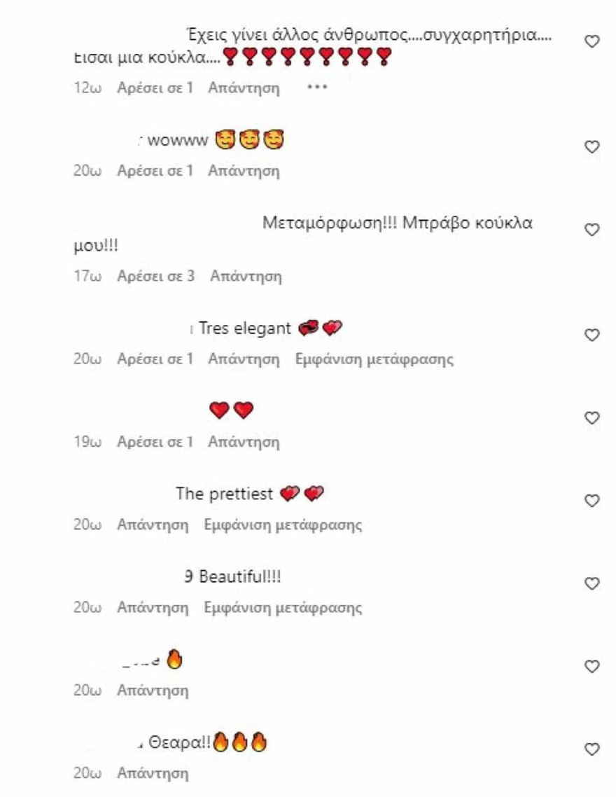 Μαριτίνα Ντενίση κιλά