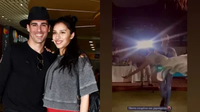 Το γοργονέ νυφικό, το γλέντι και ο πρώτος χορός του ζευγαριού - Παντρεύτηκε η πρώην σύντροφος του Άνθιμου Ανανιάδη, Μαρία Νεφέλη Γαζή