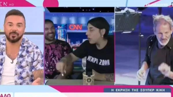 «Μην πω καμιά λέξη τώρα! Μυγοσκοτώστρα τώρα ο Ξαρχάκος;» - "Επίθεση" Τριαντάφυλλου στην Super Κική