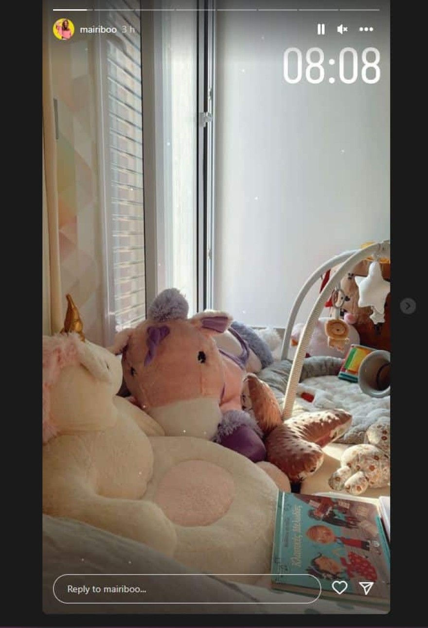 Μαίρη Συνατσάκη κόρη παιδικό δωμάτιο