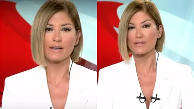 ''Χαρμάνιασε'' η Ράνια Τζίμα στον αέρα του Mega - Η ατυχής στιγμή που πιάστηκε να ανάβει τσιγάρο (Βίντεο)