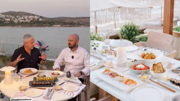 Ο Τάσος Δούσης προτείνει να δοκιμάσεις το νέο γαστρονομικό concept του The Royal Beach Vouliagmeni Club