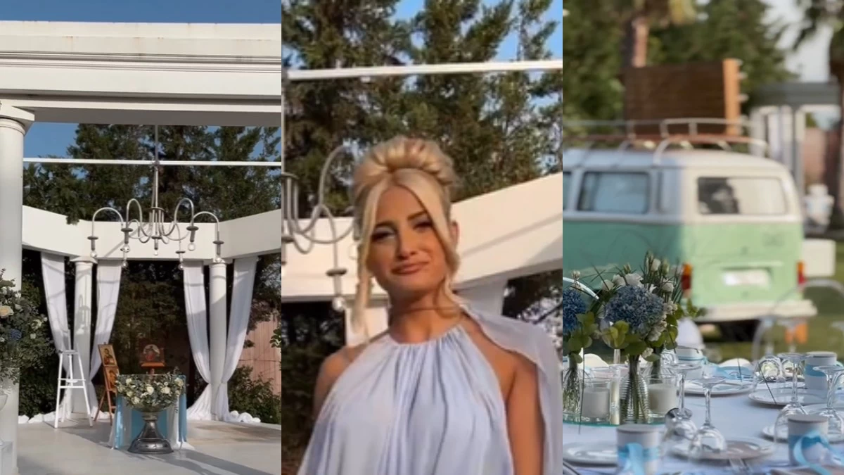 Βάφτιση Νουνίτο: Υπερθέαμα το φόρεμα της Ιωάννας Τούνη - Αέρινο, με ανοιχτή πλάτη και σκίσιμο στο πόδι