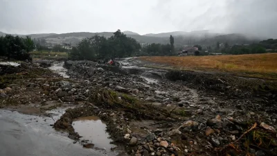 Κακοκαιρία Daniel: Επικαιροποίηση του έκτακτου δελτίου - Πότε υποχωρούν τα επικίνδυνα φαινόμενα