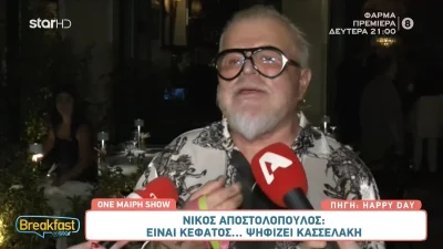 Νίκος Αποστολόπουλος: «Να γδύσουμε τον κ. Κασσελάκη... Είναι υπέροχος»