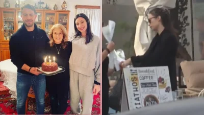 Κηδεία μητέρας Γιώργου Αγγελόπουλου: Δεν θα ακολουθήσει στο νεκροταφείο η Δήμητρα Βαμβακούση λόγω της εγκυμοσύνης της