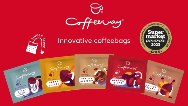 «Μεγάλη διάκριση των προϊόντων Coffeeway στα Supermarket Awards 2023»
