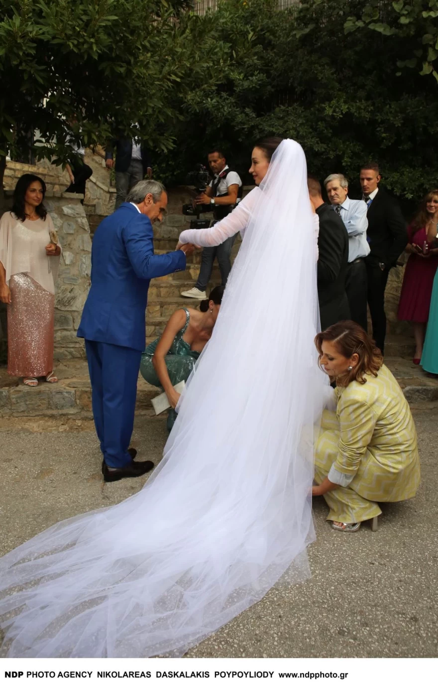 Δήμητρα Βαμβακούση - Νυφικό - Γάμος