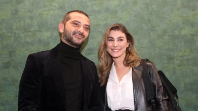 Λεωνίδας Κουτσόπουλος - Χρύσα Μιχαλοπούλου: Στα γυρίσματα της "Φάρμας" με το γιο τους