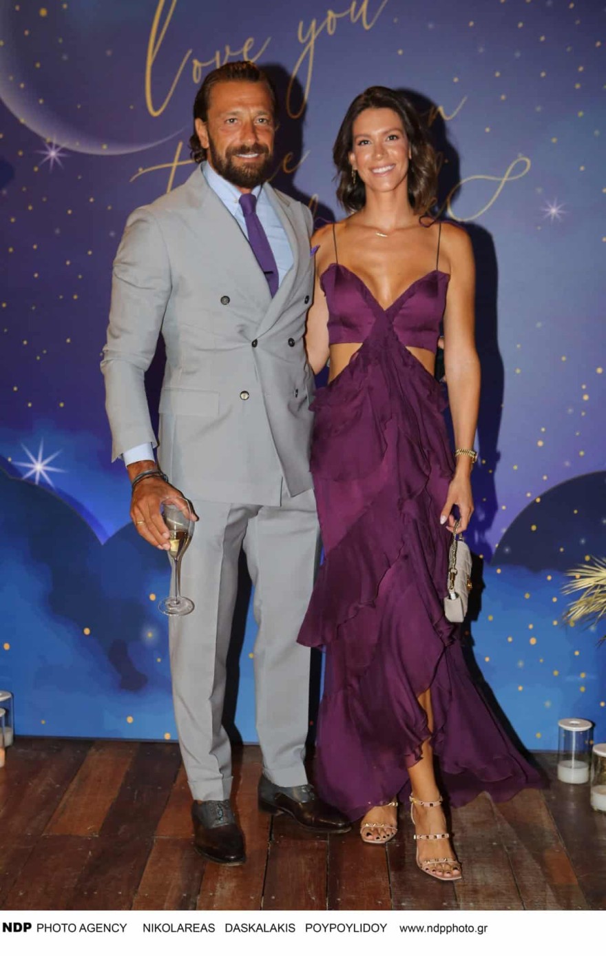 Βαφτίσια Σπυροπούλου Σταθοκωστόπουλου Γιάννης Μαρακάκη σύζυγος