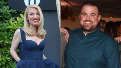 H Μαρία Ηλιάκη "πρόδωσε" το γάμο του Νικόλα Ράπτη στην Αντίπαρο - Φωτογραφία από την δεξίωση