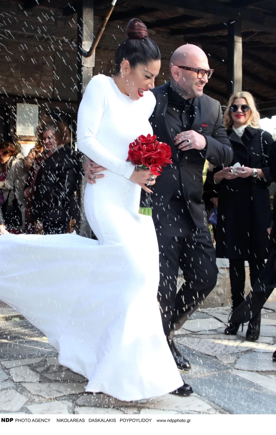 Μαριάντας Πιερίδη Δημήτρης Κατριβέση γάμος 2017