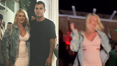 Χόρευε ξέφρενα και την κοιτούσε ο Χανταμπάκης - Πανικός με το μίνι φόρεμα της Πηλιάκη σε μαγαζί της Μυκόνου (Βίντεο)