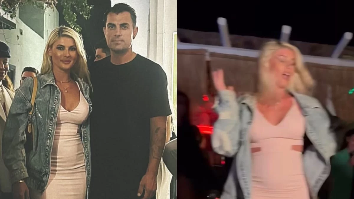 Χόρευε ξέφρενα και την κοιτούσε ο Χανταμπάκης - Πανικός με το μίνι φόρεμα της Πηλιάκη σε μαγαζί της Μυκόνου (Βίντεο)