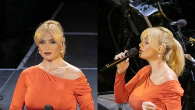 Αχώριστοι Νίκος Συρίγος και Ελεωνόρα Ζουγανέλη - Την καμάρωσε στο Ηρώδειο με το εντυπωσιακό μακρύ φόρεμά της