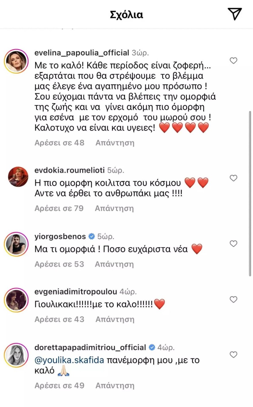 Ευχές εγκυμοσύνης Σκαφίδα