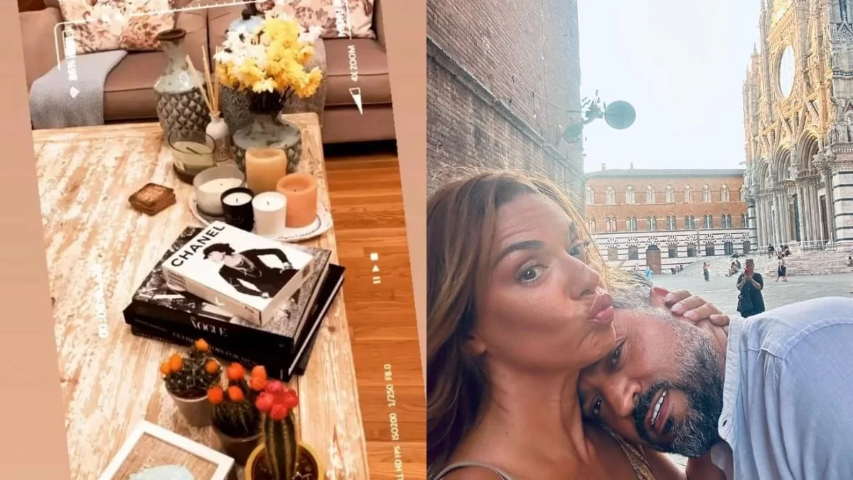 Με μεγάλο πράσινο κήπο, τζάκι "θηρίο" και εντυπωσιακή κουζίνα - Το σπίτι της Βάσως Λασκαράκη και του Λευτέρη Σουλτάτου στην Κηφισιά