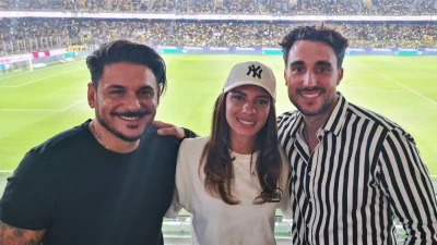 Ο νιόπαντρος Stan στην OPAP Arena