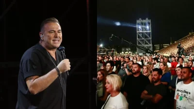 "Σείστηκε" το στάδιο στη συναυλία του Αντώνη Βαρδή - Ρίγη ανατριχίλας με το βίντεο του Ρέμου να ερμηνεύει το ακυκλοφόρητο τραγούδι του