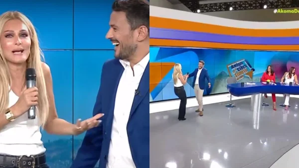 ''Κόκκαλο'' ο Τσουρός στην πρεμιέρα του ''Ακόμα δεν είδες τίποτα'' - Εισέβαλε ξαφνικά στο πλατό η Νατάσα Θεοδωρίδου