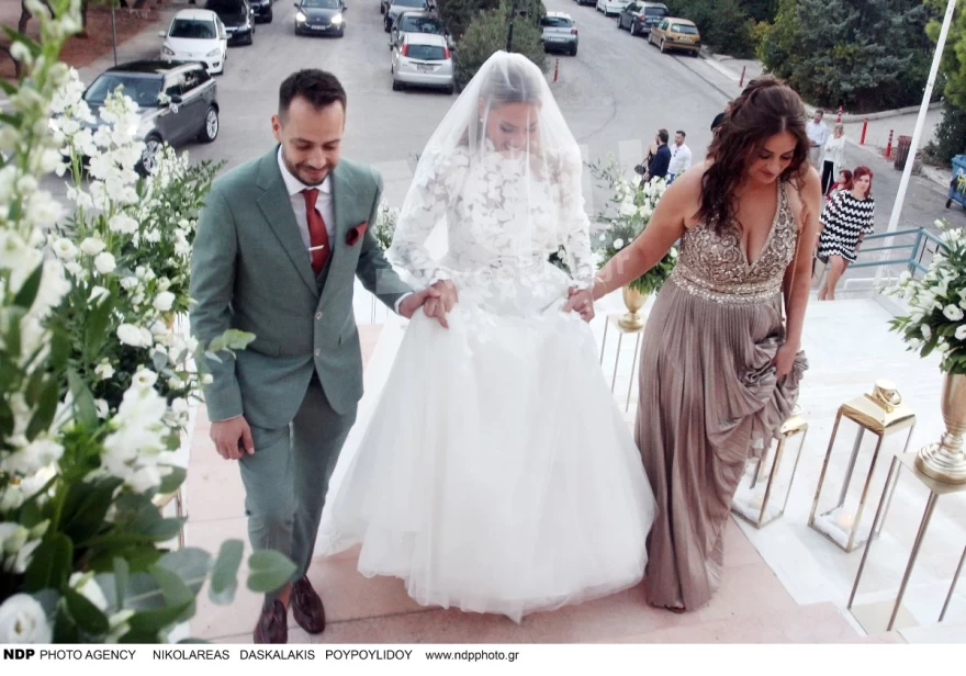 Γάμος Τσιάμη εκκλησία