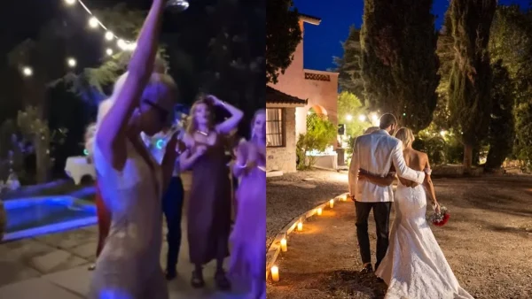 Τζένη Μελιτά: Ο ξέφρενος χορός με το τρίτο νυφικό και η τρυφερή ανάρτηση του Σπύρου Μαργαρίτη