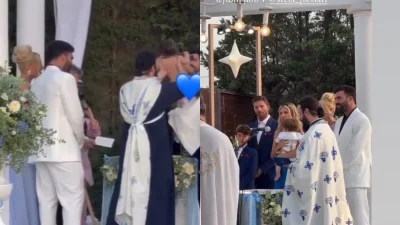 Συγκινημένοι η Ιωάννα Τούνη & ο Δημήτρης Αλεξάνδρου - Βαφτίστηκε και επίσημα ο Νουνίτο (Βίντεο)