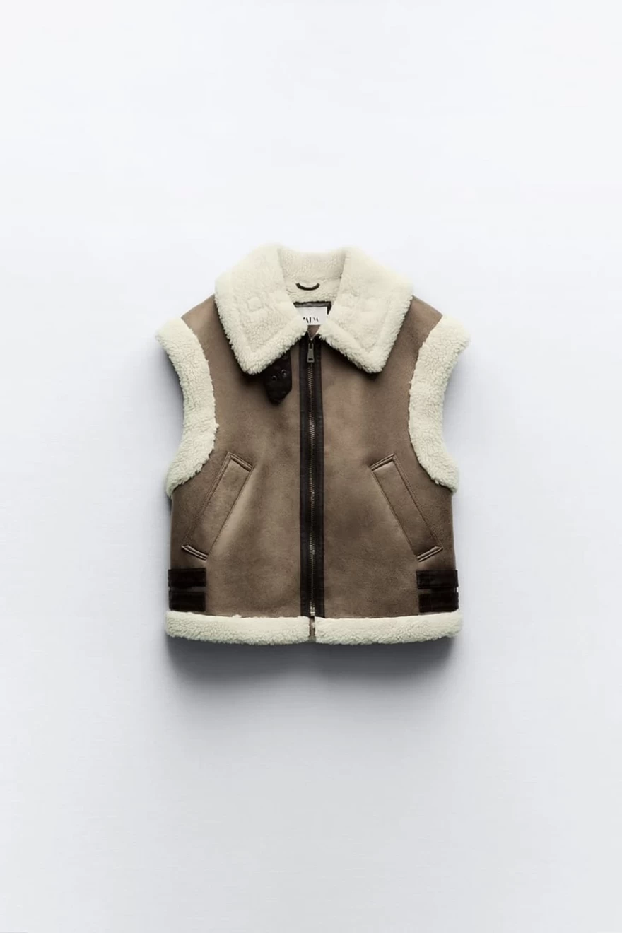 γιλέκο με γούνα