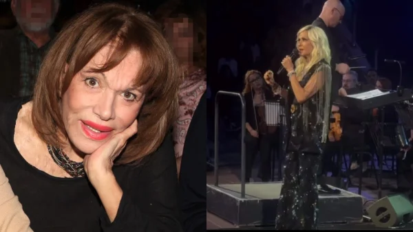 Ρίγη συγκίνησης με την αφιέρωση της Άννας Βίσση στη Μαίρη Χρονοπούλου -  Καταχειροκροτήθηκε από το κοινό (Βίντεο)