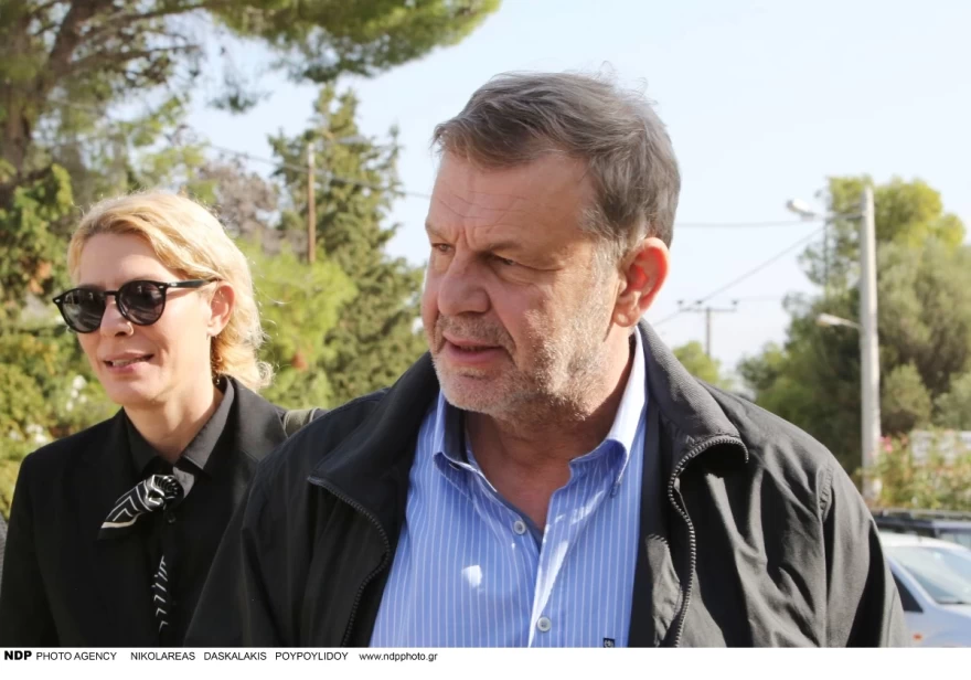 κηδεία Αία Μανθόπουλου Απόστολος Γκλέτσος