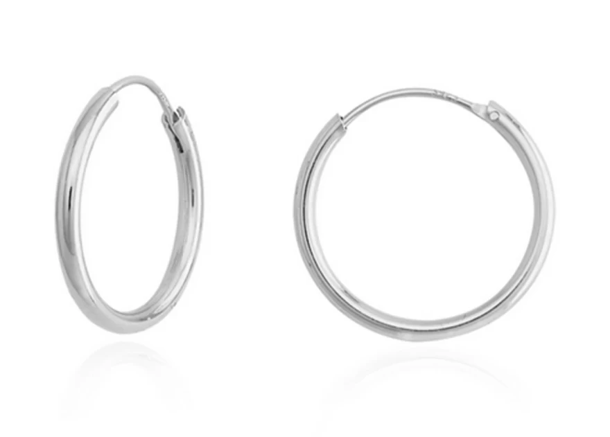 ασημί κρίκοι