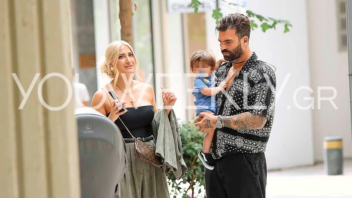 Σε ιστορικό εστιατόριο της Βουκουρεστίου μετά την εκκλησία - Αποκλειστικές φωτογραφίες της Ιωάννας Τούνη και του Δημήτρη Αλεξάνδρου