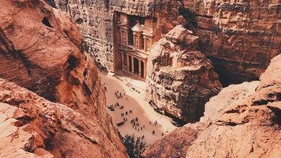 Είκονες: Ο Τάσος Δούσης συνεχίζει το ταξίδι του στην Ιορδανία