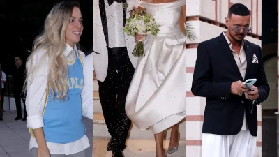 Λαμπερός γάμος στην ελληνική showbiz - Το παραμυθένιο νυφικό της νύφης και οι διάσημοι καλεσμένοι