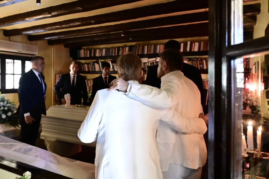 Μαίρη Χρονοπούλου τελετή αποχαιρετισμού