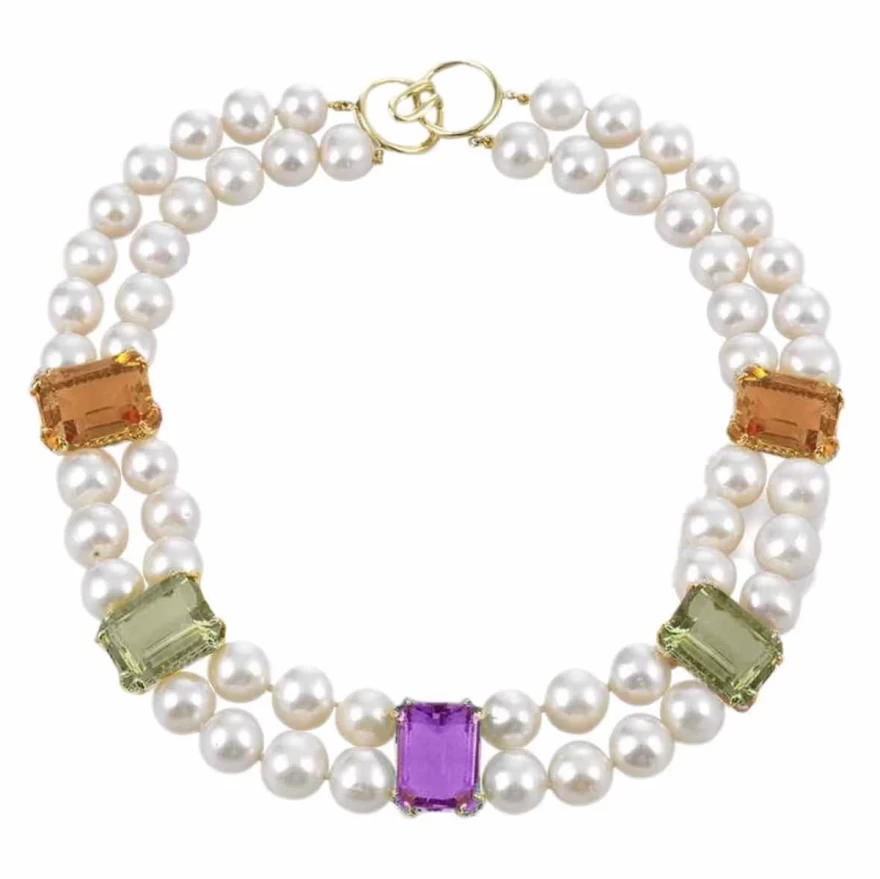 κολιέ πέρλες