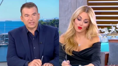 Πρωινό: «Δεν ξέρω, πως θα γίνει αυτό! Να έρχεσαι νωρίτερα» - Την είπε δημόσια ο Γιώργος Λιάγκας στην Ελένη Βουλγαράκη