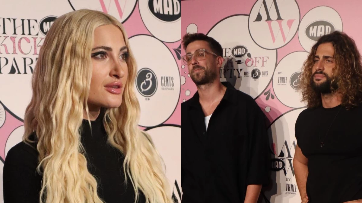 Madwalk 2023: Με μαύρο στενό φόρεμα και κοψίματα στα πλευρά η Ιωάννα Τούνη - Οι εκρηκτικές εμφανίσεις των διάσημων στο ροζ χαλί του Kick off party