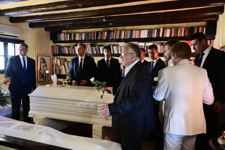 Μαίρη Χρονοπούλου τελετή αποχαιρετισμού