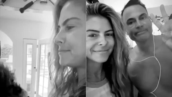 Η Μαρία Μενούνος μας δείχνει σε βίντεο την αντίδραση του συζύγου της στην είδηση της απόκτησης παιδιού