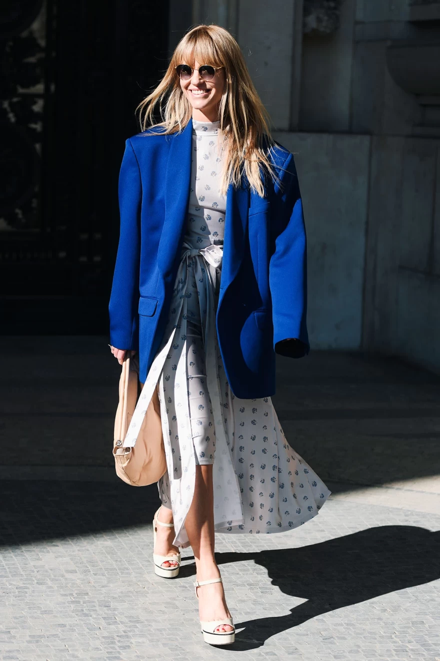 μπλε σακάκι